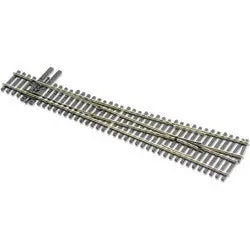 Peco  Code 83 Insulfrog #8 Left-Hand Turnout    (Ppcsl8382) 1