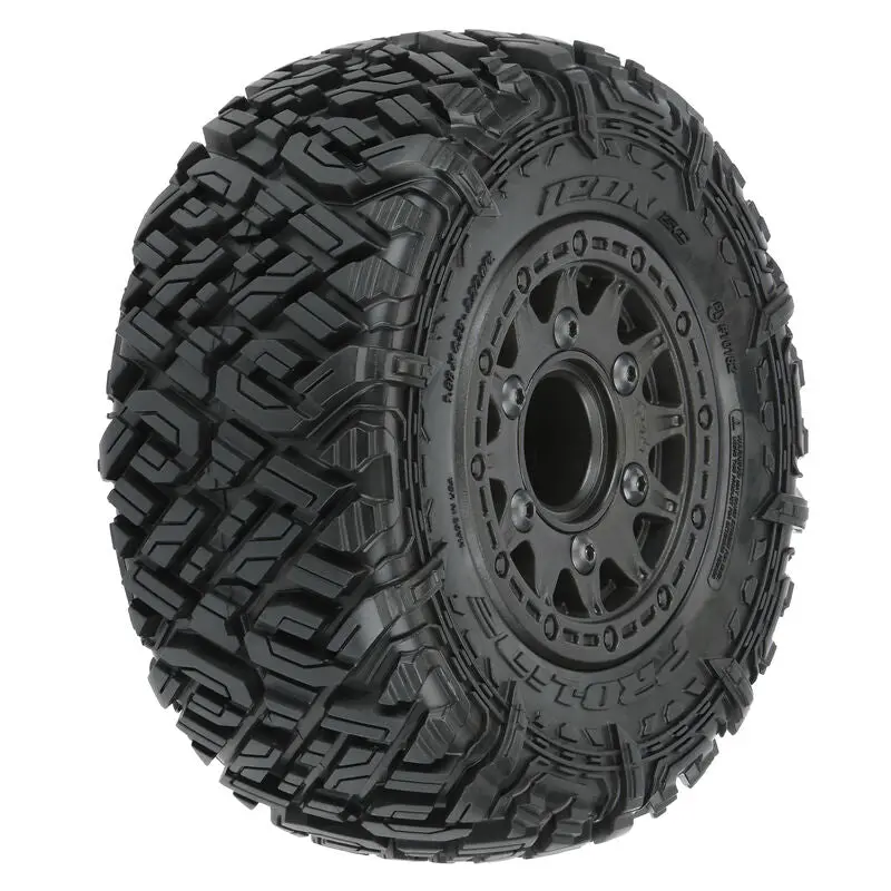 Pro-Line 1/10 Icon M2 Front/Rear 2.2"/3.0" Sc Mounted 12Mm Blk Raid (2)  (Pro1018210) 1