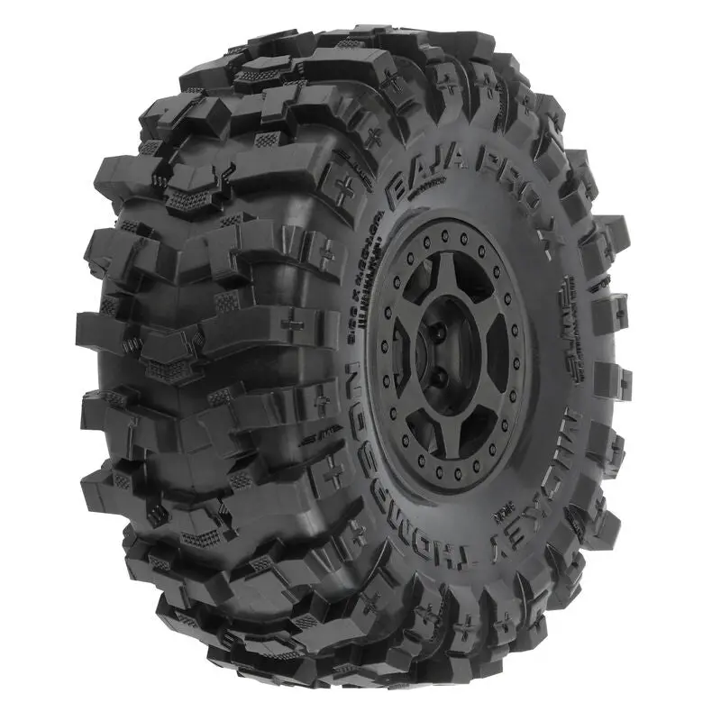Pro-Line 1/10 Mickey Thompson Baja Pro X G8 F/R 1.9" Mtd 12Mm Blk Holcomb (2)   (Pro1021310) 1