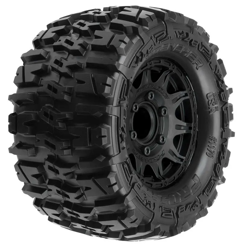 Pro-Line Trencher 2.8" All Terrain Mounted Tires  (Pro117010) 1
