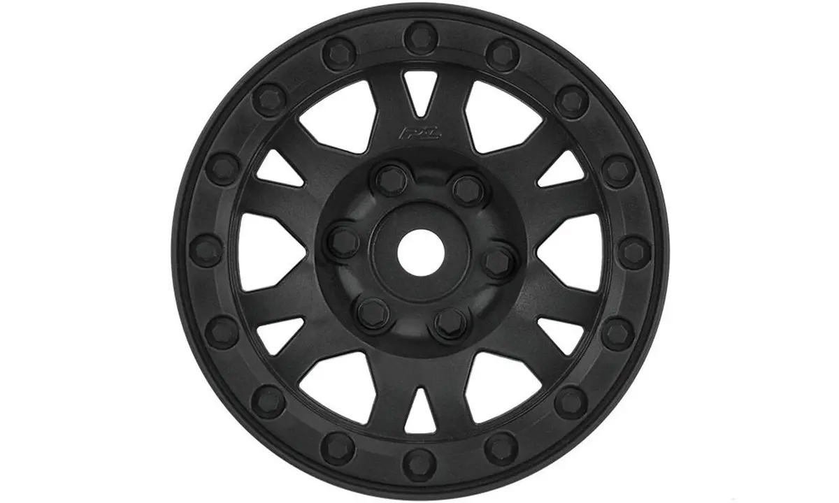Pro-Line Front Rear Impulse 1.9 Black Plastic Bead-Loc Wheel (Pro276903) 1