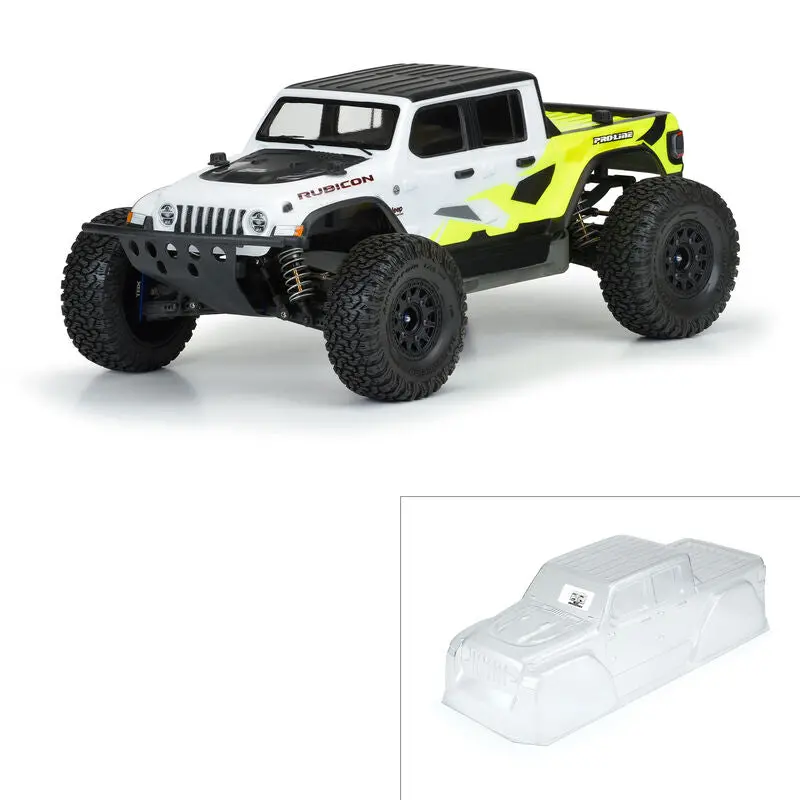 Pro-Line Jeep Gladiator Rubicon Clear Body Sc And 1:8 Mt (Pro354200) 1