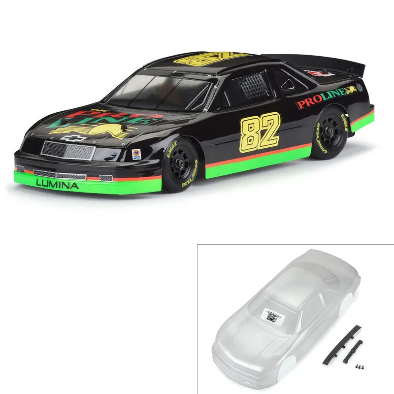 Pro-Line 1/12 Pre-Cut 1990 Chevy Lumina Clear Body: Losi Nascar    (Pro370917) 1