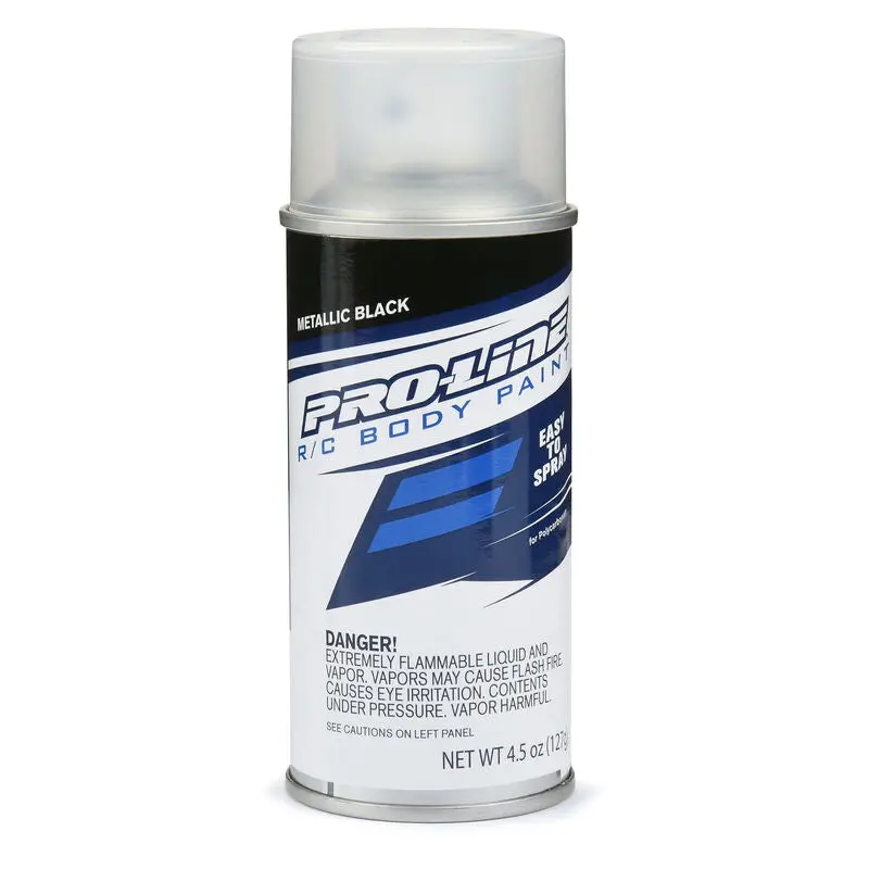 Pro-Line Rc Body Spray Paint - Metallic Black   (Pro643702) 1