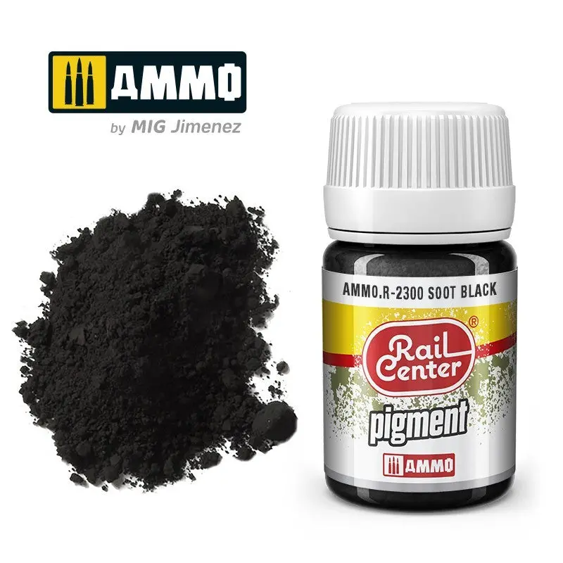 Ammo Pigment Soot Black (35 Ml)    (Ammo.R-2300) 1