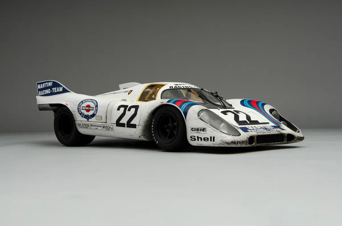 Porsche 917 Kh - 1971 Le Mans Winner - Martini Livery - Race Weathered 1