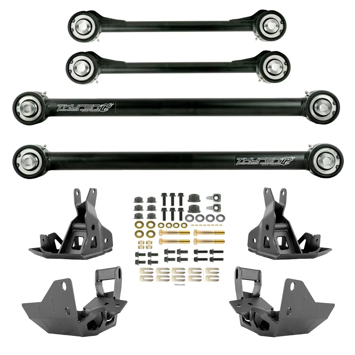 Thuren Fabrication 2014+ Ram 2500 / Power Wagon Rear 4-Link Upgrade Kit 1