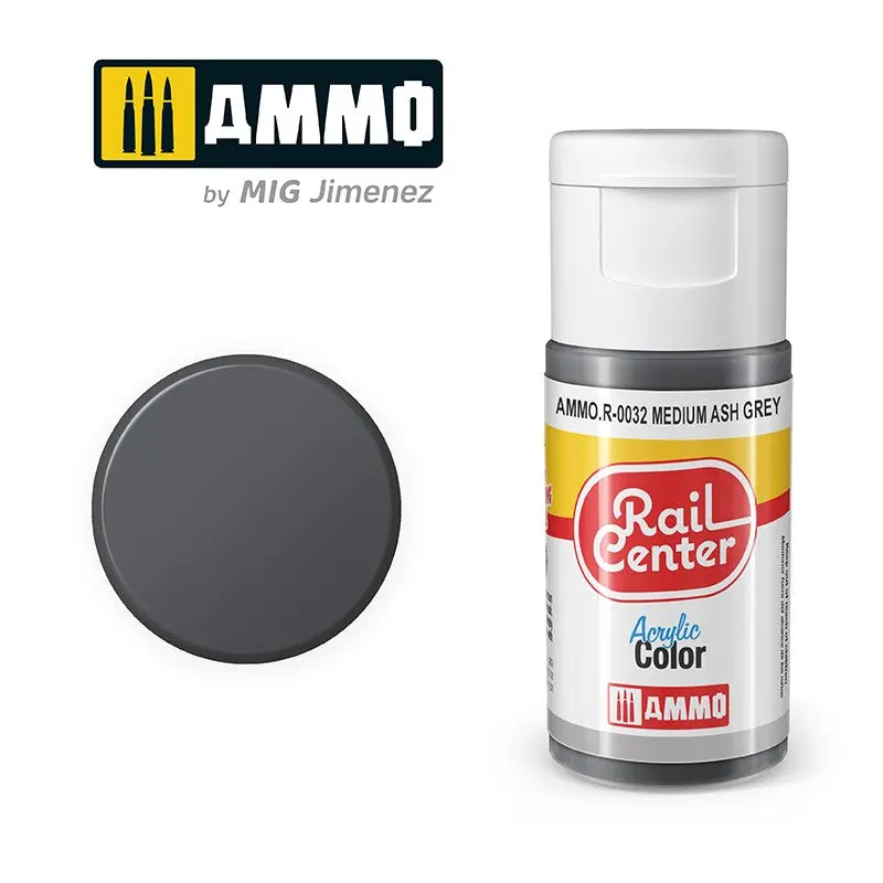 Ammo Medium Ash Grey 15Ml   (Ammo.R-0032) 1