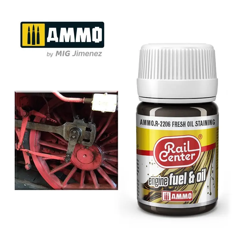 Ammo Fresh Oil Staining (35 Ml)    (Ammo.R-2206) 1