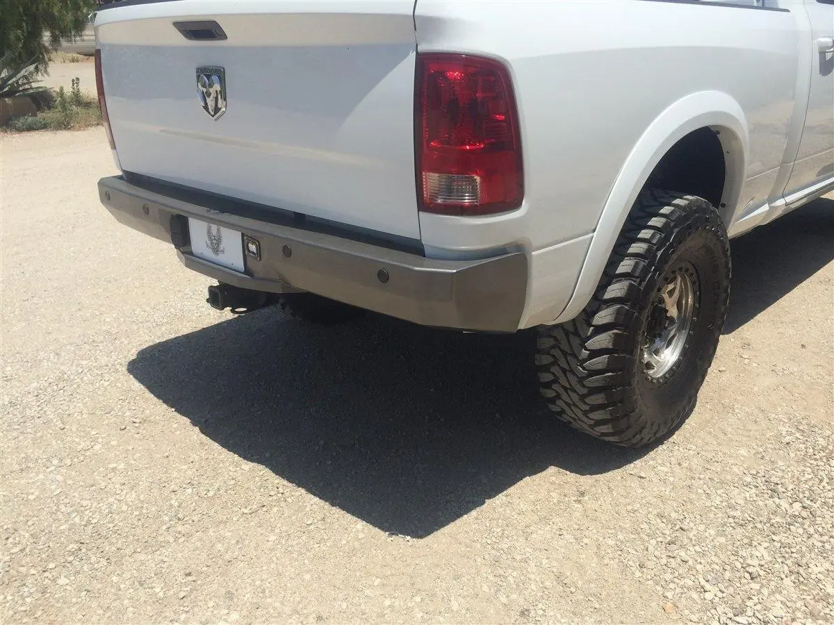 Mercenary Off Road Heavy Duty 4Th Gen 2010+ Dodge Ram 2500/3500 "Miss Piggy" Stock Replacement Rear Bumper 1