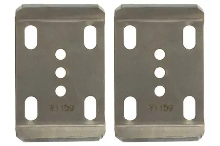 Jeep 2.5" Spring U Bolt Plates 1