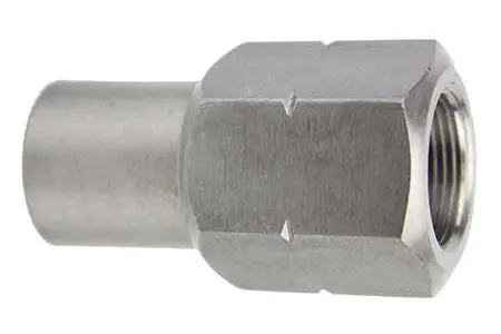 7/8" X 18Tpi Lh Tube Adapter 1" Id Hex 1