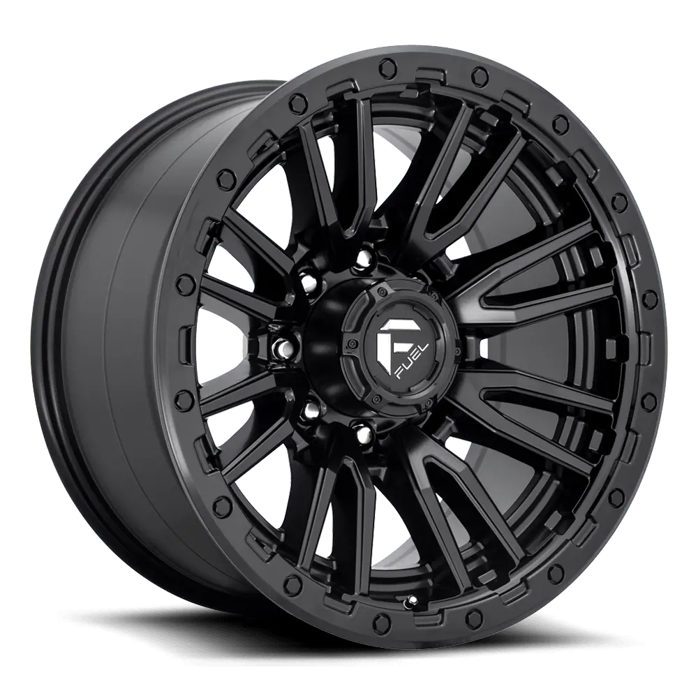 Fuel Rebel 8 Black Wheel 1