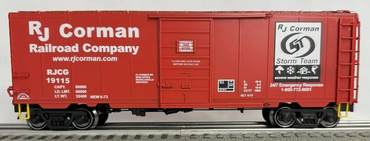 Rmt O Boxcar Rj Corman   (Rmt9649921) 1