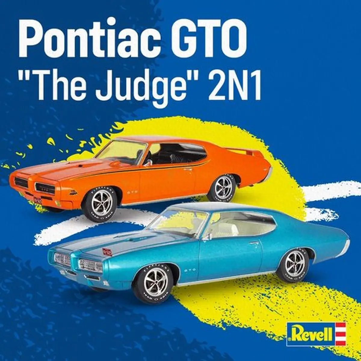 Revell  ’69 Pontiac Gto   (Rmx14530) 1