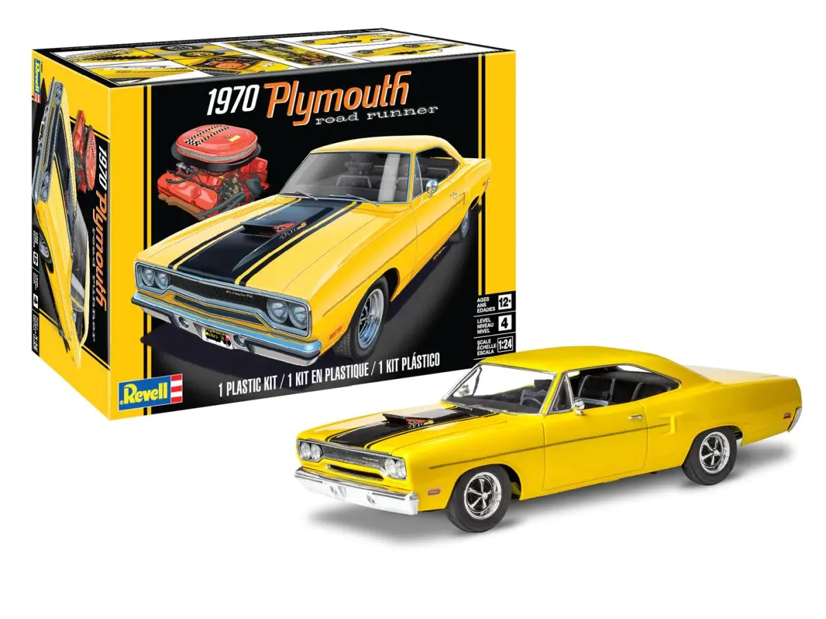 Revell  70 Plymouth Roadrunner Skill 4   (Rmx14531) 1