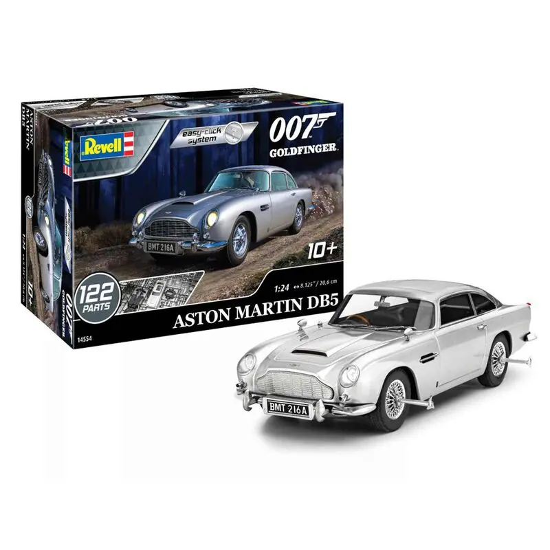 Revell 1/24 James Bond 1963 Aston Martin Db5 Plastic Model Kit  (Rmx145549090) 1