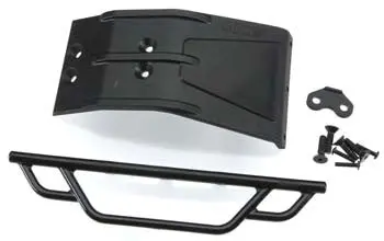 Rpm Front Bumper/Skid Plate Black Losi Ten Scte  (Rpm73042) 1