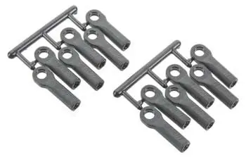 Rpm Rod Ends Long Black 1/10 Traxxas Nitro Slash  (Rpm80512) 1