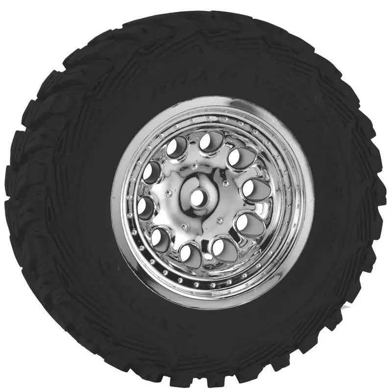 Rpm Front Revolver Wheels,  Chrome (2): Slash 2Wd (Rpm82323) 1