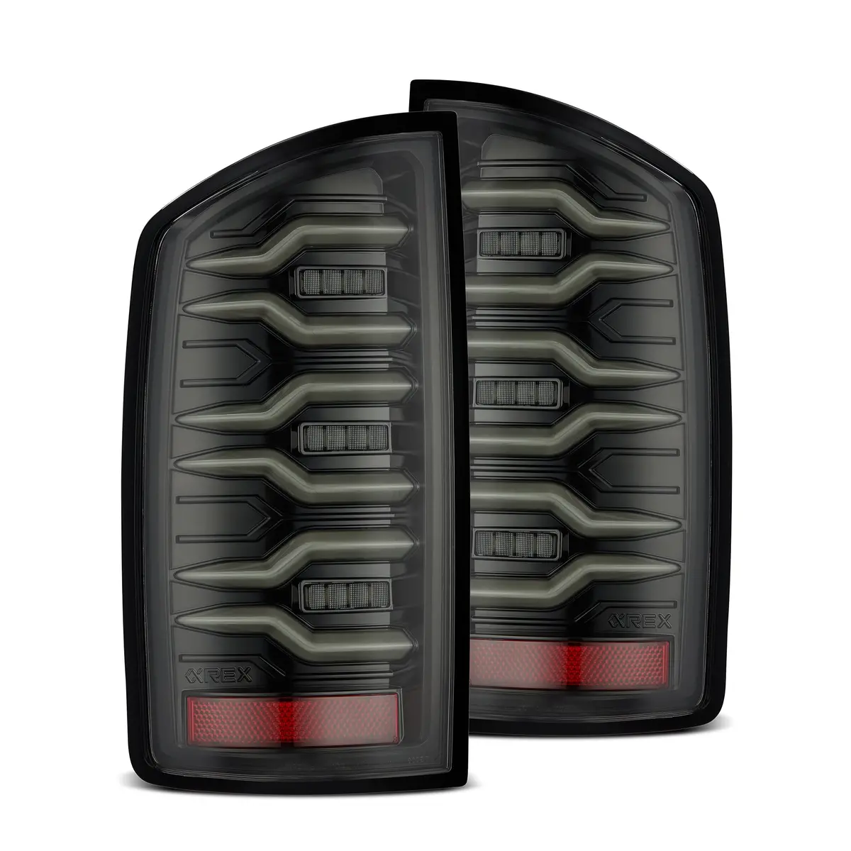 Alpha Rex 02-05 Dodge Ram 2500/3500 02-06 Dodge Ram 1500 Truck Luxx-Series Led Tail Lights 2