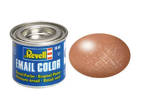 Revell 14Ml Enamel Copper Metallic Tinlet   (Rvl32193) 1