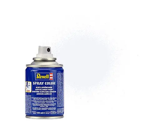 Revell 100Ml Acrylic White Mat Spray  (Rvl34105) 1