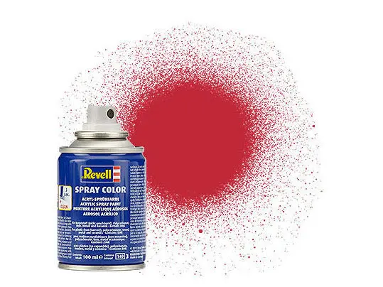 Revell 100Ml Acrylic Carmine Red Mat Spray    (Rvl34136) 1