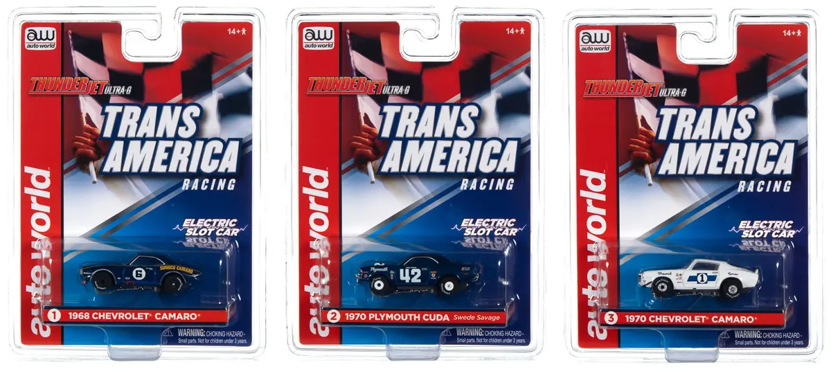 Auto World Trans Am Racers – Thunderjet – Release 32    (Awd362) 1