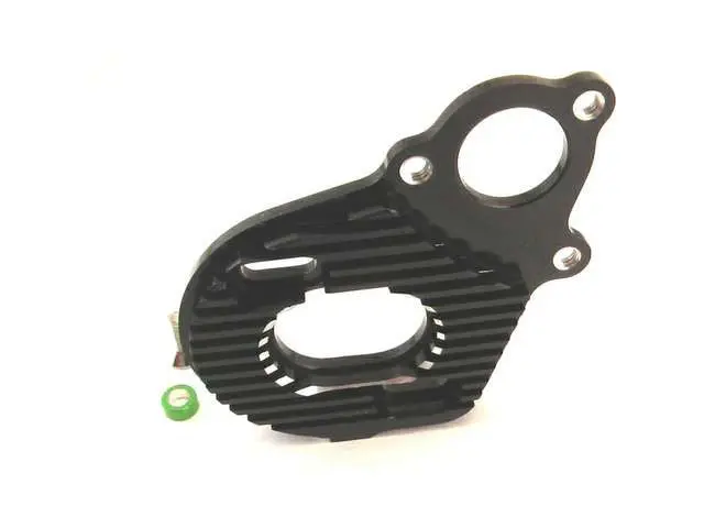 Hot Racing Black Heat Sink Motor Plate Ax10 (Scp1801) 1