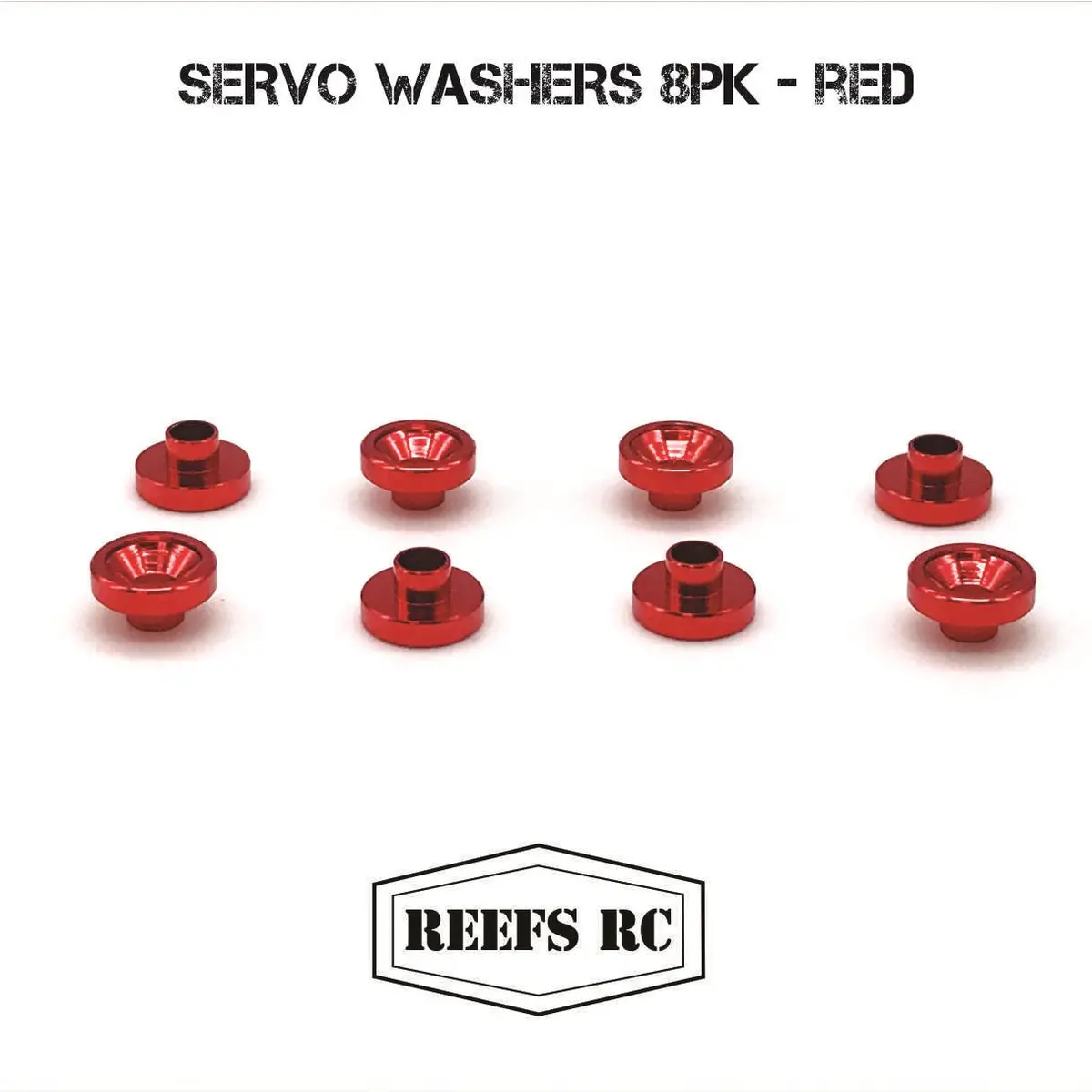 Servo Washers 8Pk - Red (Sehreefs53) 1
