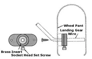 Sig Wheel Pant Mounts 1/4" Heavy Duty (Sigsh721) 1