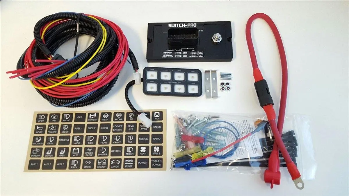 Switch-Pros Sp-9100 8-Switch Panel Power System 1