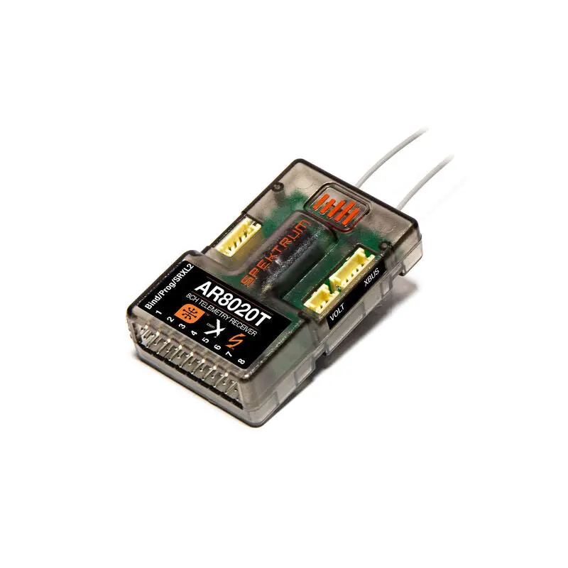 Spekrum Ar8020t Dsmx 8-Channel Telemetry Receiver  (Spmar8020t) 1
