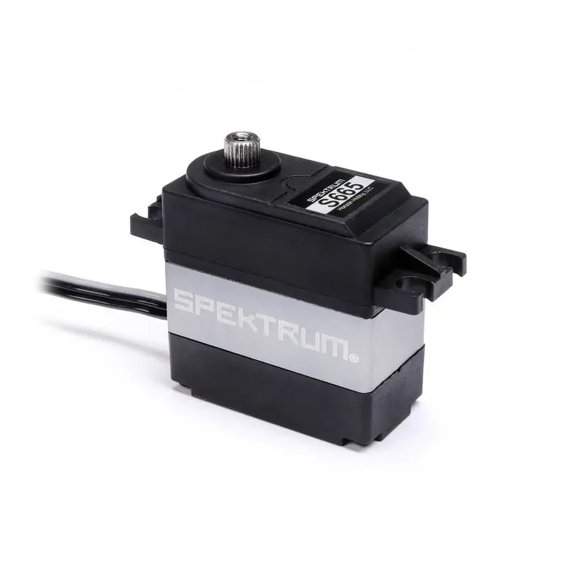 Spektrum S665 Standard High Torque Steel Gear Servo, 25T   (Spms665) 1