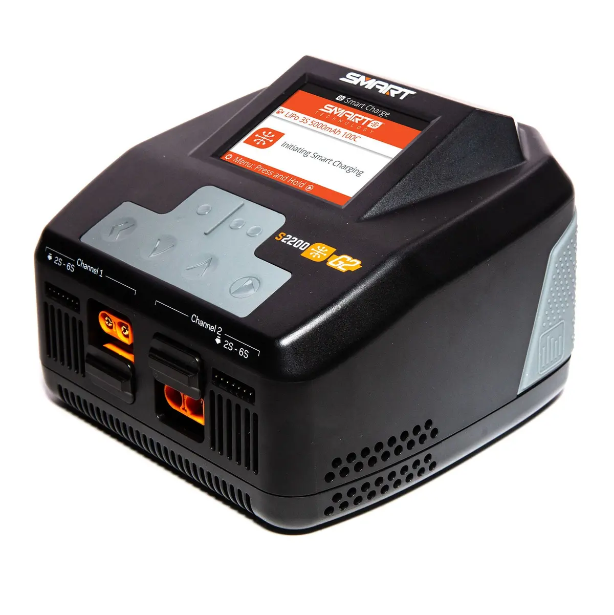 Spektrum Rc S2200 G2 Ac Lipo Smart Charger (6S/20A/200W X2) (Spmxc2010) 1
