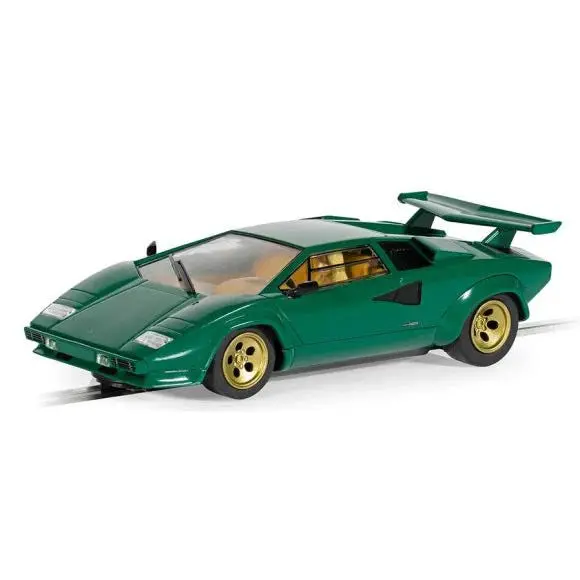 Scalextrics Lamborghini Countach - Green   (Ssrc4500) 1