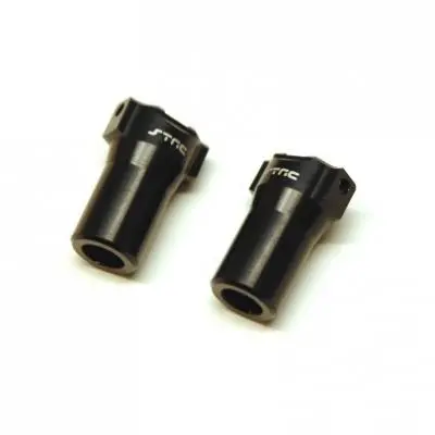 St Racing Concepts Cnc Machined Aluminum Precision Rear Lock-Outs For Hpi Venture (Black) (Sth116868lbk) 1