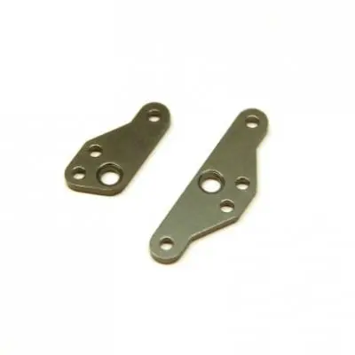 St Racing Concepts Cnc Machined Aluminum Hd Steering Plate Set For Hpi Venture (Gun Metal) 1 Pair (Sth116883gm) 1