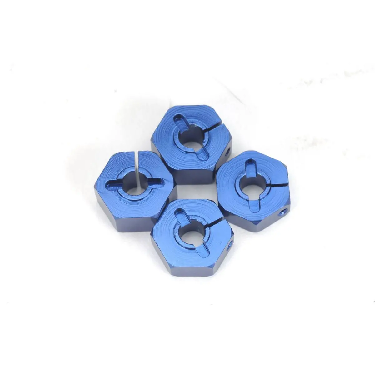 St Racing 14Mm Clamp Alum Wheel Hex Adapter Blue  (Strt365414b) 1