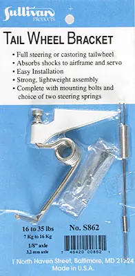Sullivan Tailwheel Bracket 60 16-35 Lbs  (Suls862) 1