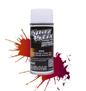 Spaz Stix Color Change Aerosol Paint, Gold/Orange/Purple/Red, 3.5Oz Can  (Szx05609) 1