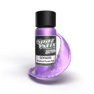 Spaz Stix Amethyst Purple Pearl Airbrush Ready Paint, 2Oz Bottle (Szx16010) 1