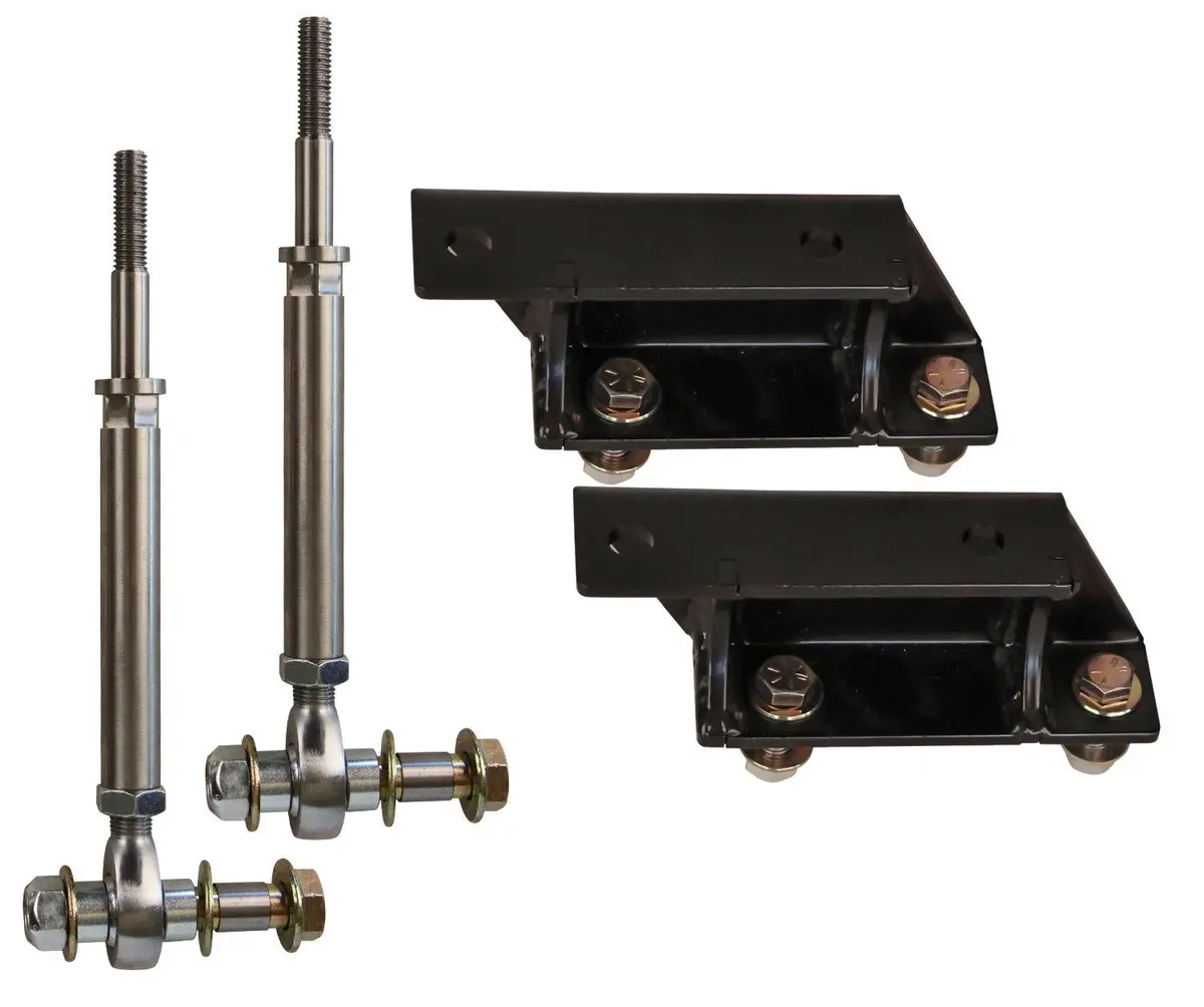 Carli Suspension 2003-12 Dodge Extended Sway Bar End Links And Sway Bar Drops, 6" Lift 1