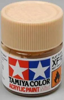 Tamiya Acrylic Mini Xf-15 Flat Flesh 1/3 Oz (Tam81715) 1
