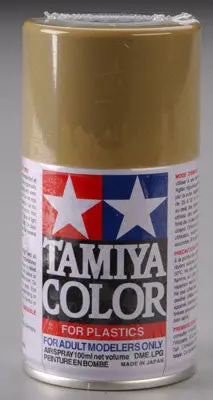 Tamiya Spray Lacquer Ts-3 Dark Yellow 3 Oz    (Tam85003) 1