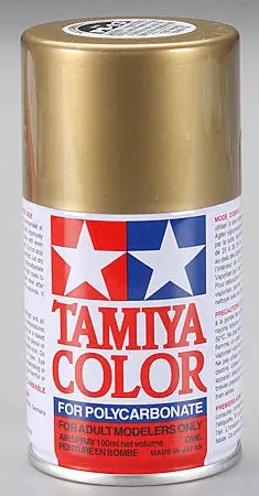 Tamiya Ps-13 Polycarbonate Spray Gold 3 Oz (Tam86013) 1