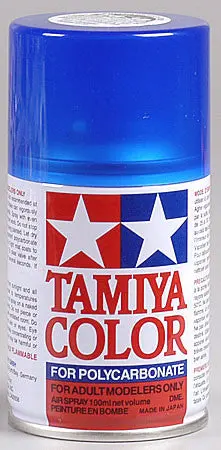 Tamiya Ps-38 Polycarb Spray Translucent Blue 3 Oz    (Tam86038) 1