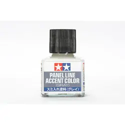 Tamiya Panel Line Accent Color 40Ml, Grey (Tam87133) 1