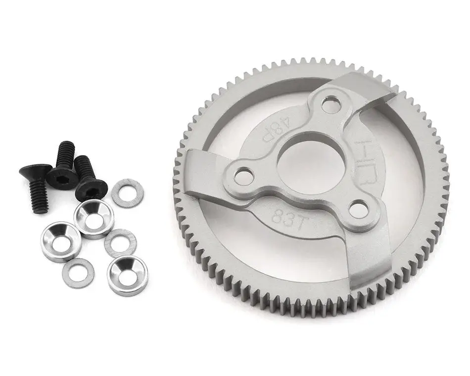 Hot Racing Hard Anodized Aluminum Spur Gear (Te883h) 1
